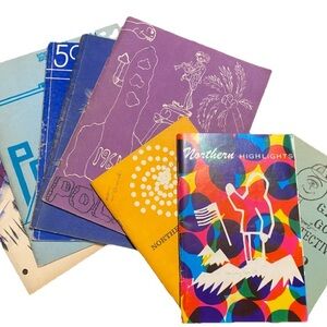Vintage High School Paperback Yearbooks And Books 1960-1962